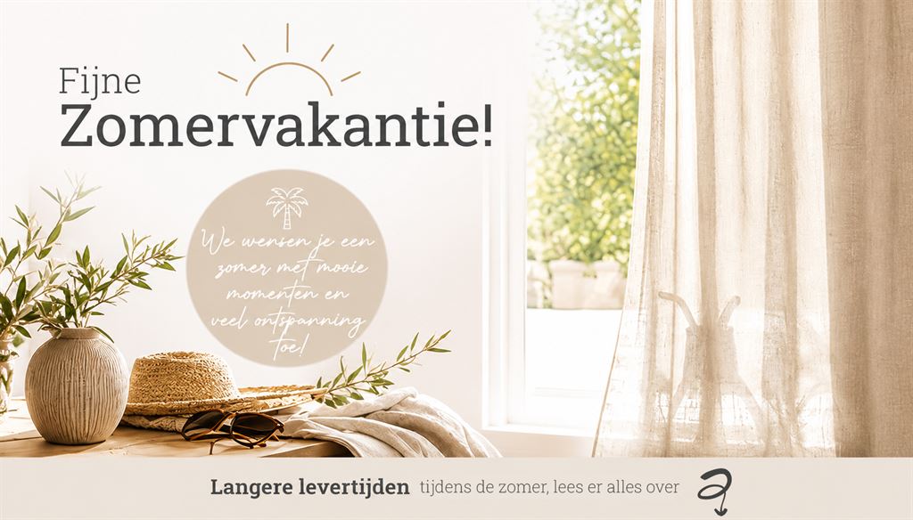 Langere levertijden zomer 2026