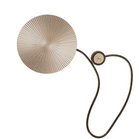 Magneet+Embrasse+Kwarts+zilver