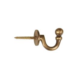 Embrassehaak+Deco+brons+30mm+middel