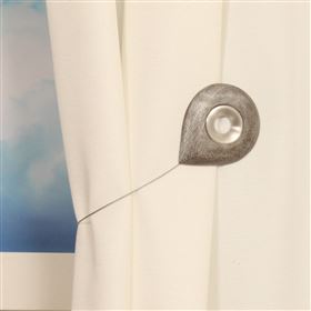Magneet+embrasse+Druppel+grijsbruin