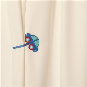 - klik om te vergroten Magneet embrasse Car blauw