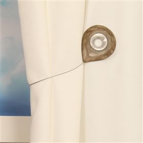 Magneet embrasse Druppel bruingrijs
