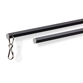Trekstang Robuust zwart 152cm