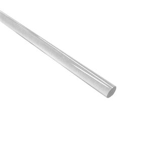 Trekstang transparant 1779 greeploos 75cm